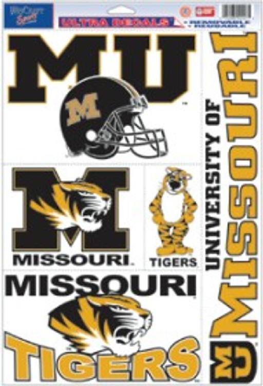 Missouri Tigers Decal 11x17 Ultra