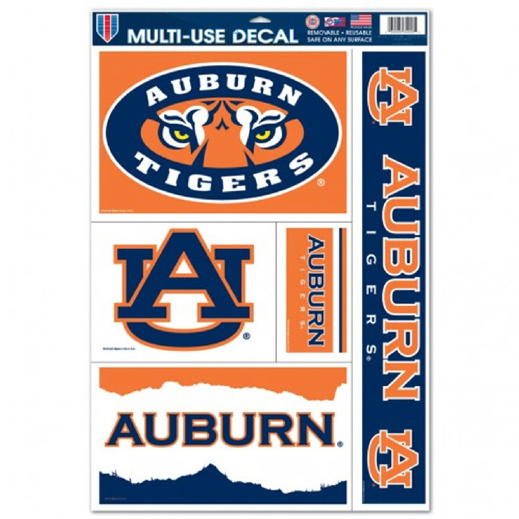 Auburn Tigers Decal 11x17 Ultra