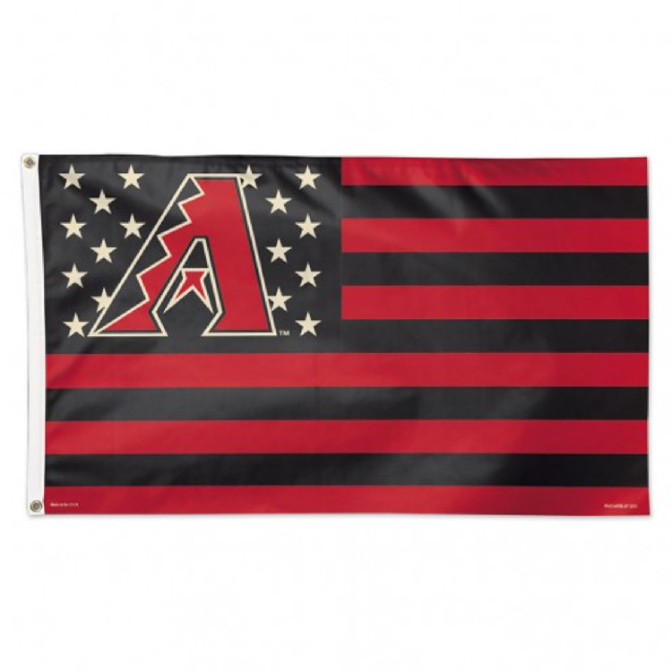 Arizona Diamondbacks Flag 3x5 Deluxe Style Stars and Stripes Design