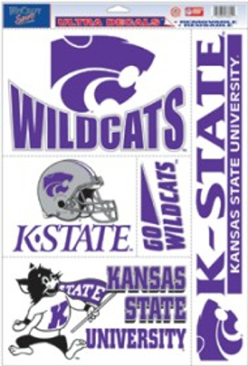 Kansas State Wildcats Decal 11x17 Ultra