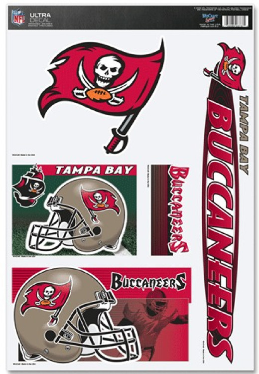 Tampa Bay Buccaneers Decal 11x17 Ultra