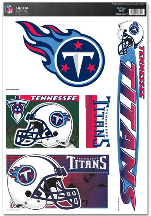 Tennessee Titans Decal 11x17 Ultra