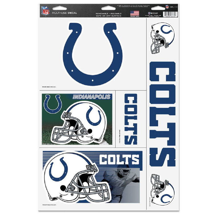 Indianapolis Colts Decal 11x17 Ultra