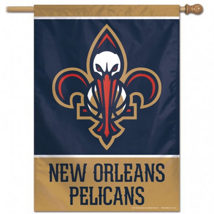 New Orleans Pelicans Banner 28x40 Vertical