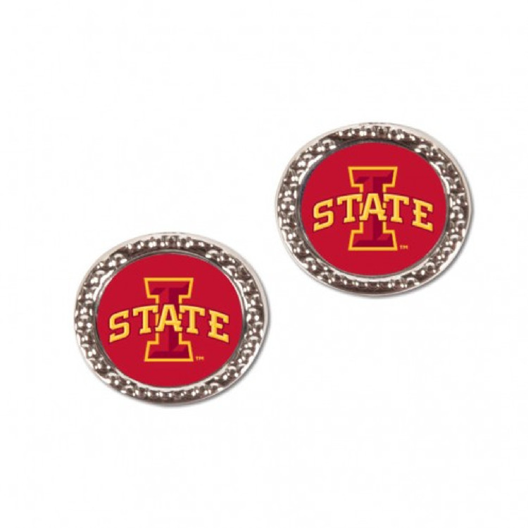 Iowa State Cyclones Earrings Post Style