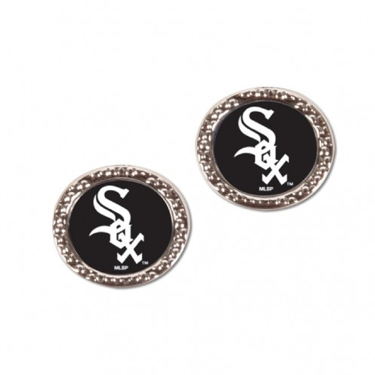Chicago White Sox Earrings Post Style