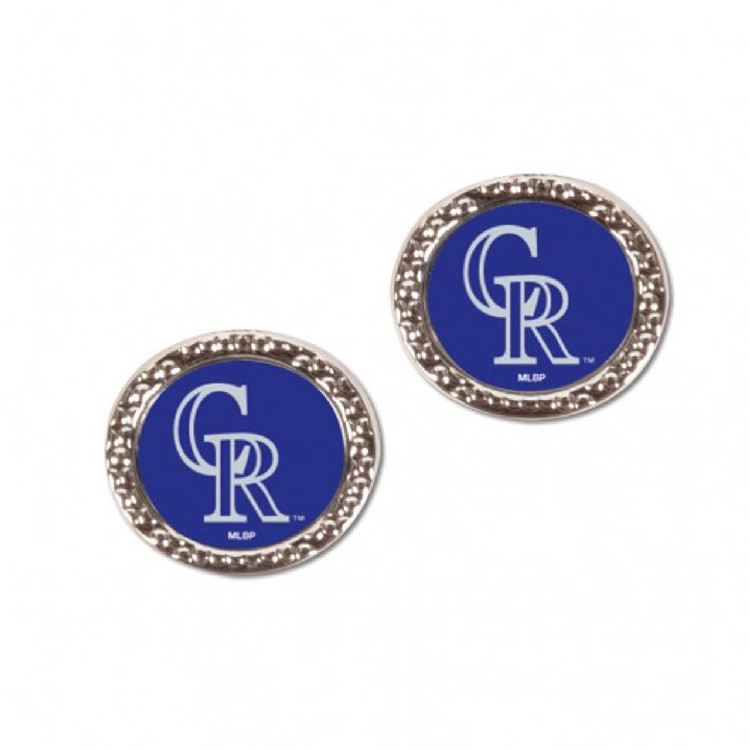 Colorado Rockies Earrings Post Style