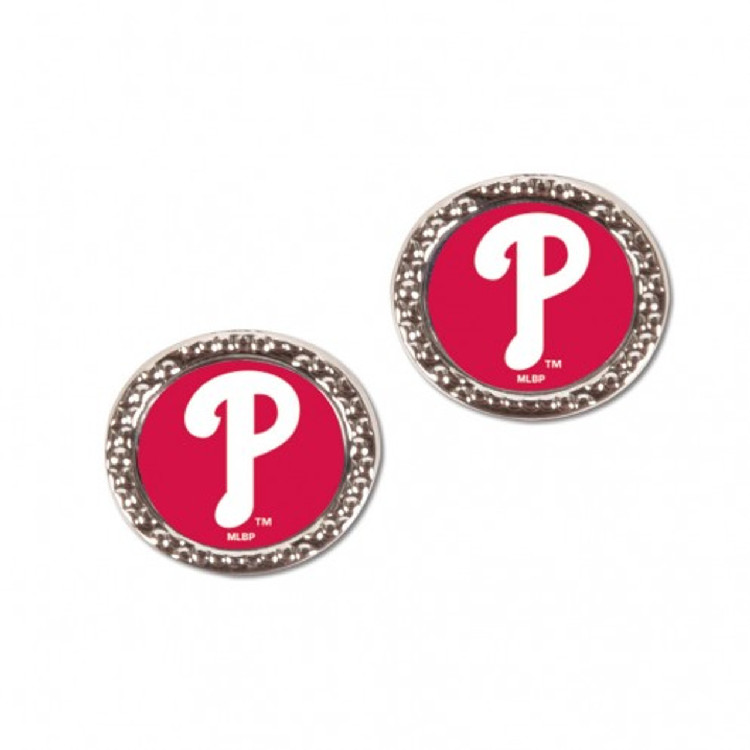 Philadelphia Phillies Earrings Post Style