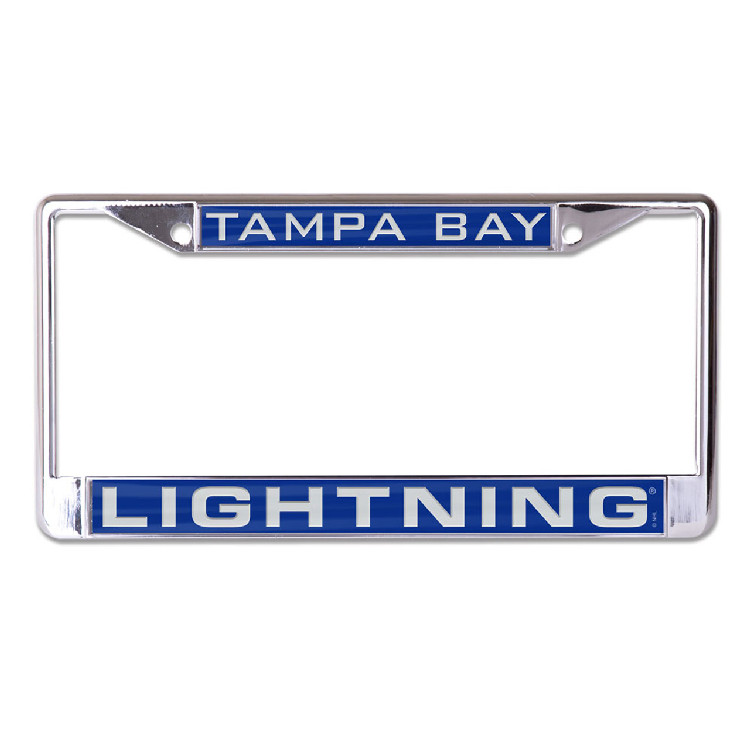 Tampa Bay Lightning License Plate Frame - Inlaid