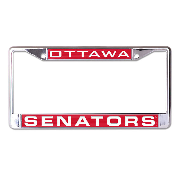 Ottawa Senators License Plate Frame - Inlaid