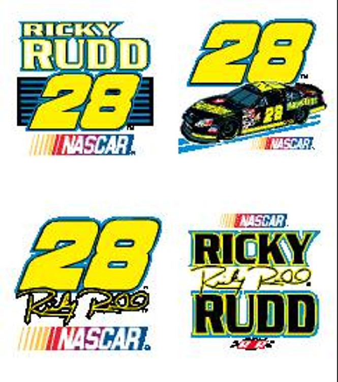 Ricky Rudd Temporary Tattoos