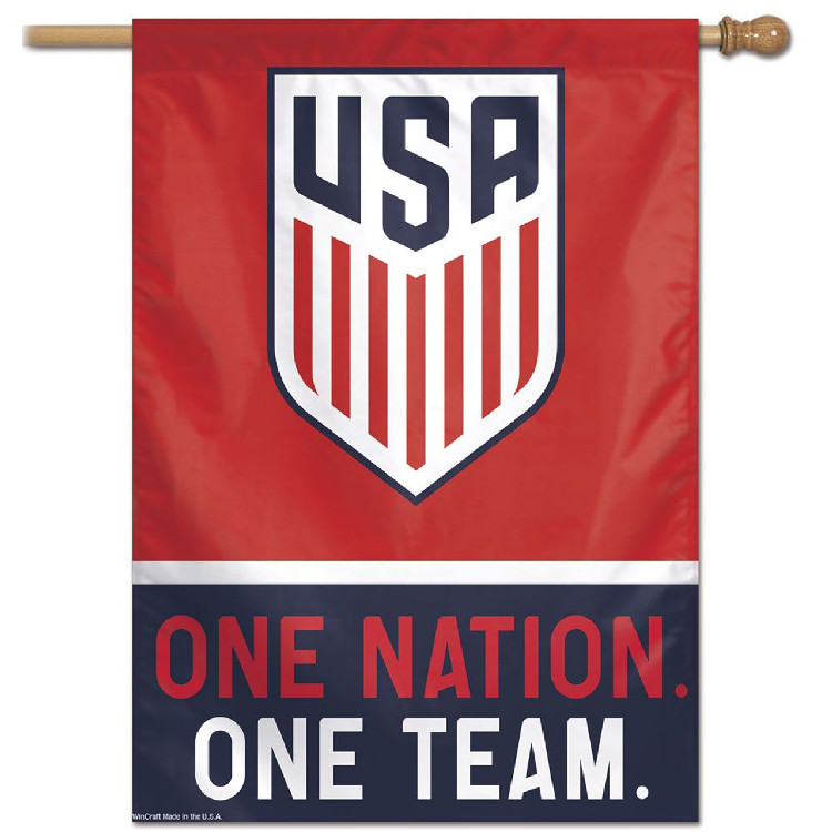 US Soccer National Team Banner 28x40 Vertical