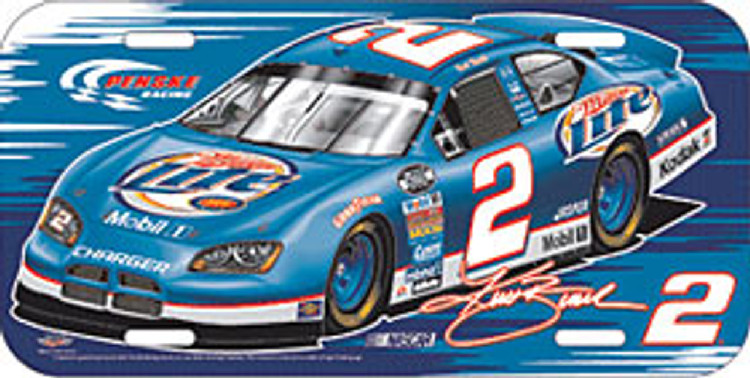 Nascar Kurt Busch License Plate Plastic CO