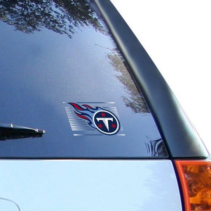 Tennessee Titans Decal 3x3 Static Cling Style