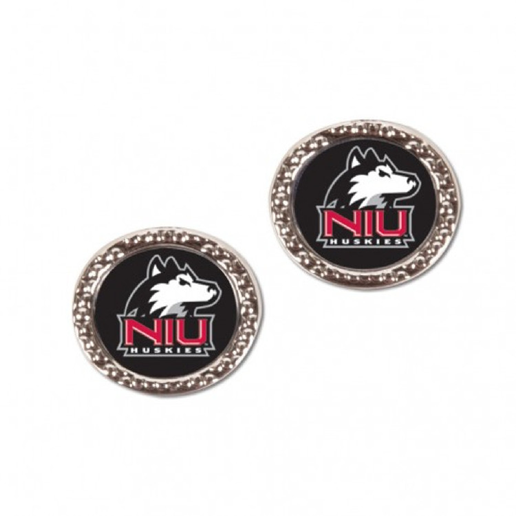 Northern Illinois Huskies Earrings Post Style