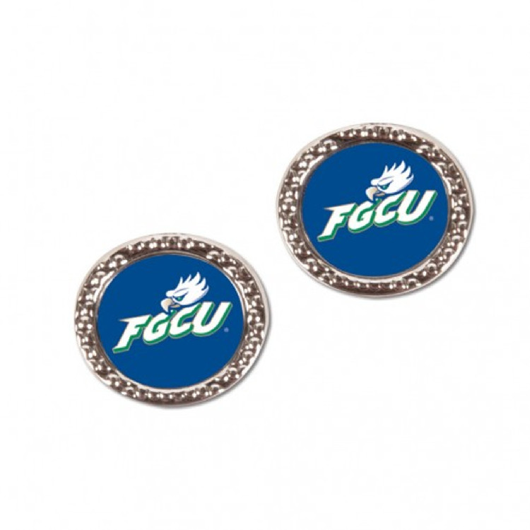 Florida Gulf Coast Eagles Earrings Post Style