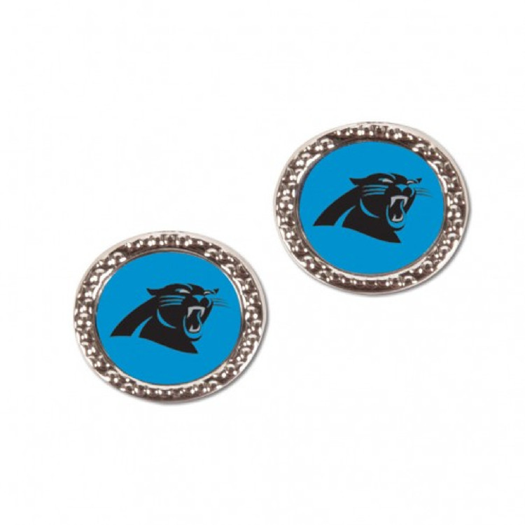 Carolina Panthers Earrings Post Style