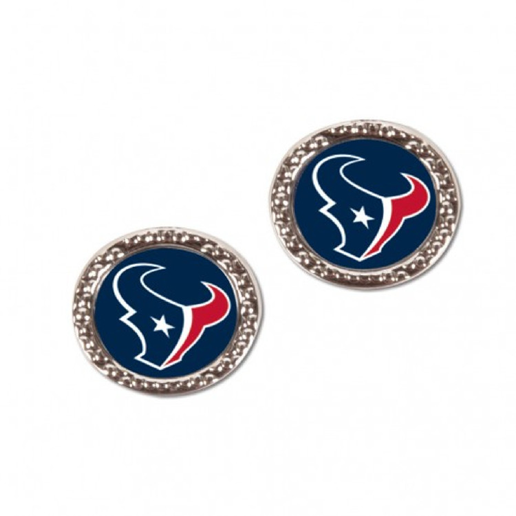 Houston Texans Earrings Post Style