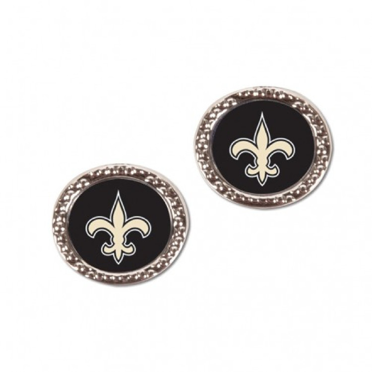 New Orleans Saints Earrings Post Style