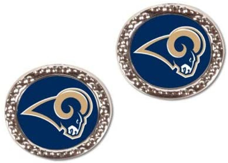 Los Angeles Rams Earrings Post Style