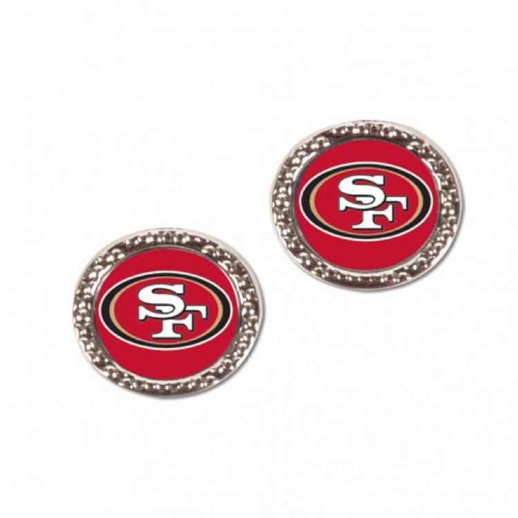 San Francisco 49ers Earrings Post Style