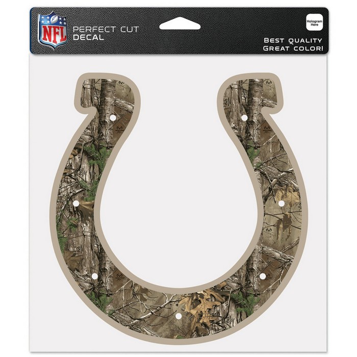 Wincraft Indianapolis Colts Decal 8x8 Perfect Cut Camo -