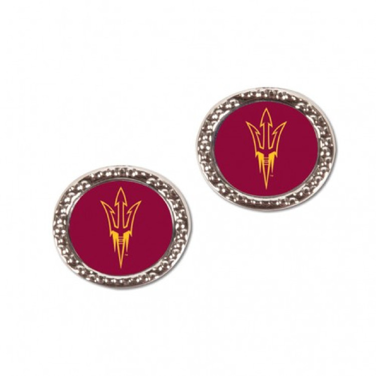 Arizona State Sun Devils Earrings Post Style