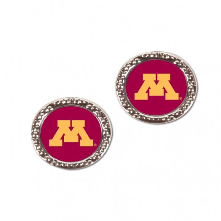 Minnesota Golden Gophers Earrings Post Style