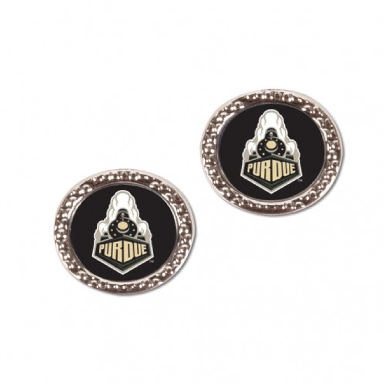 Purdue Boilermakers Earrings Post Style