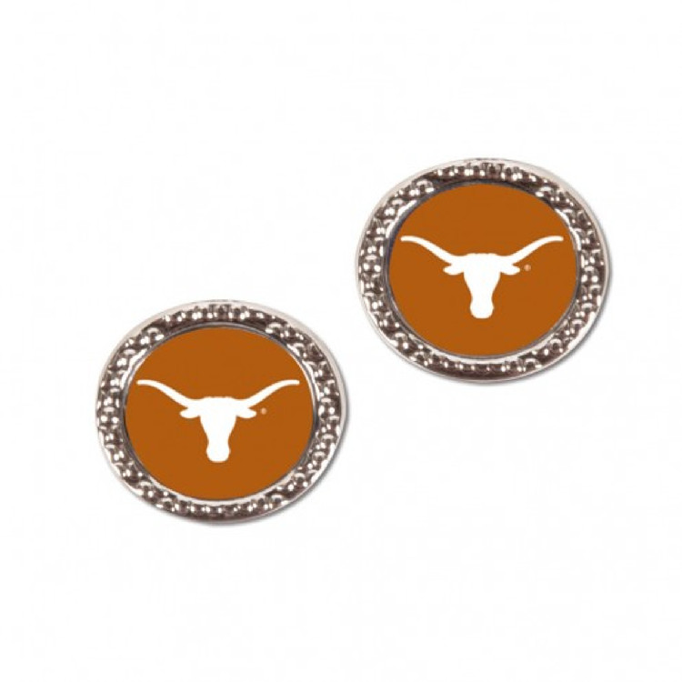 Texas Longhorns Earrings Post Style