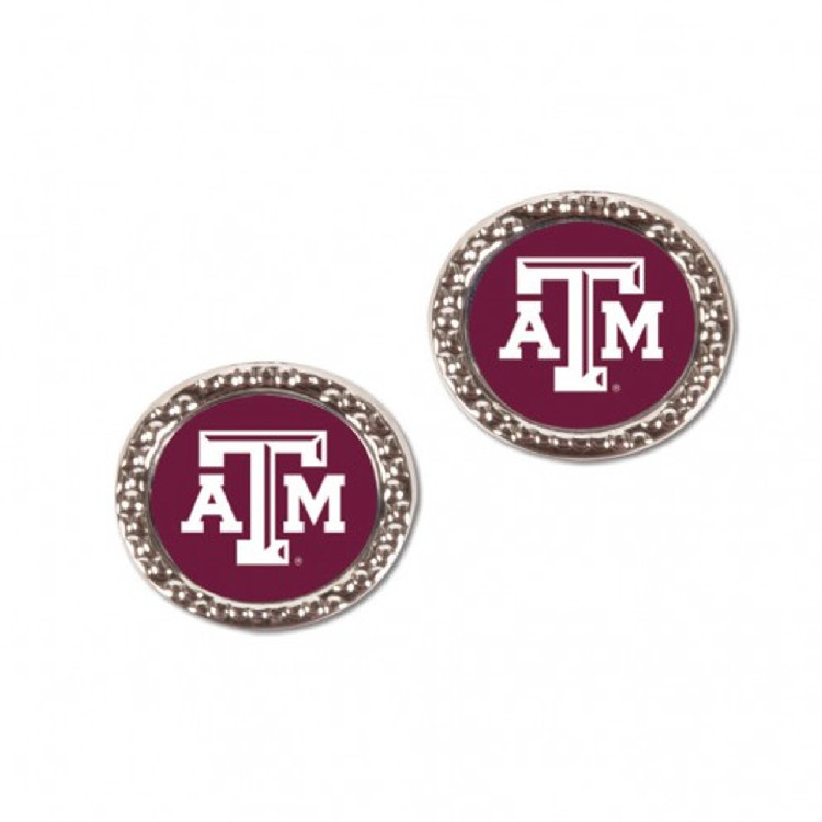 Texas A&M Aggies Earrings Post Style