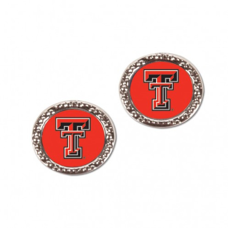 Texas Tech Red Raiders Earrings Post Style