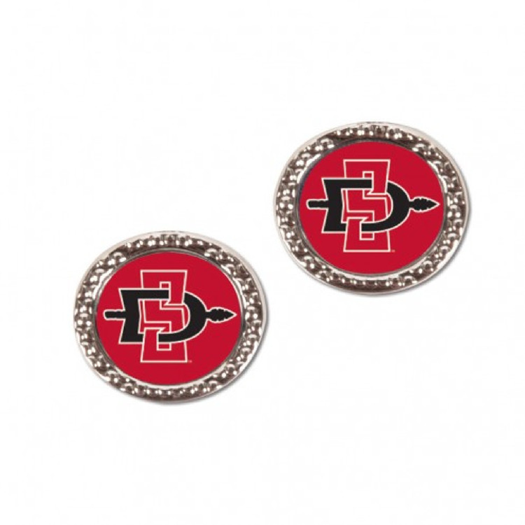 San Diego State Aztecs Earrings Post Style