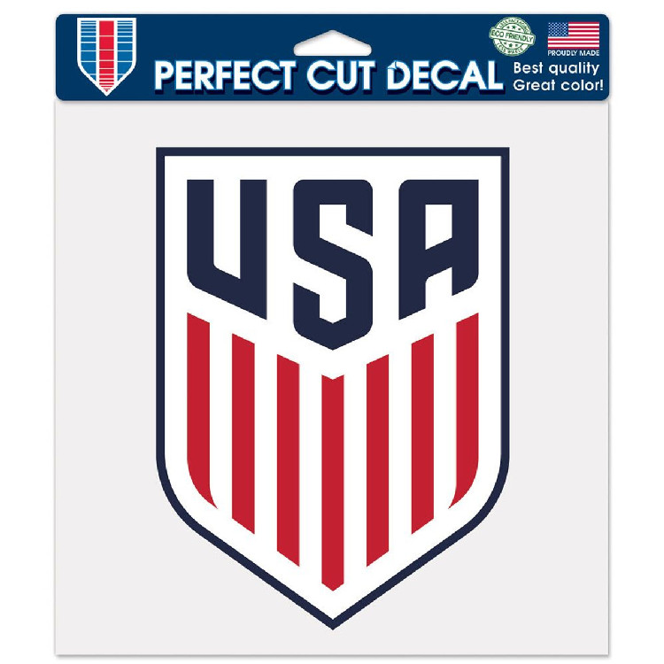 US Soccer National Team Decal 8x8 Perfect Cut Color