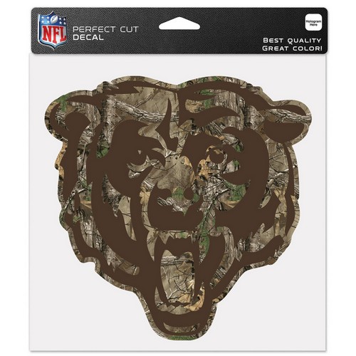 Wincraft Chicago Bears Decal 8x8 Perfect Cut Camo -