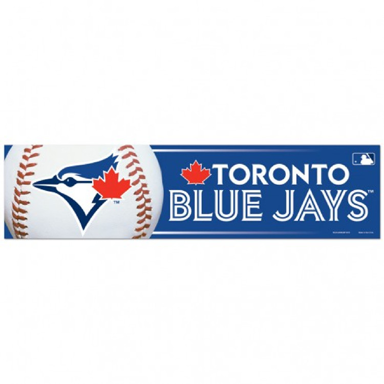 Toronto Blue Jays Decal 3x12 Bumper Strip Style