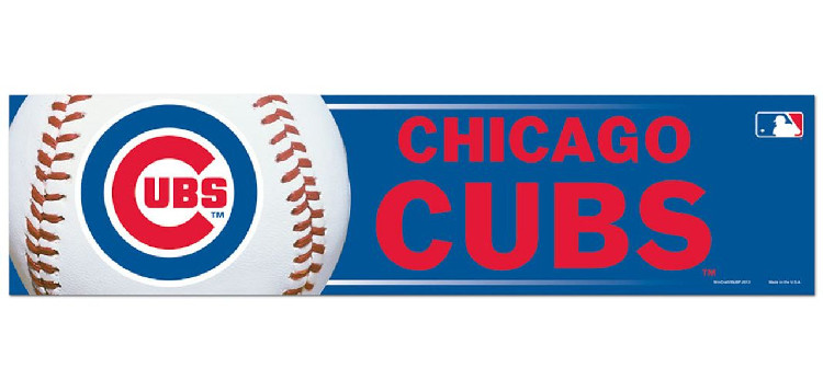 Chicago Cubs Bumper Sticker