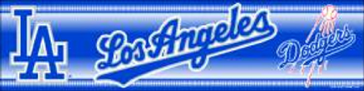 Los Angeles Dodgers Bumper Sticker