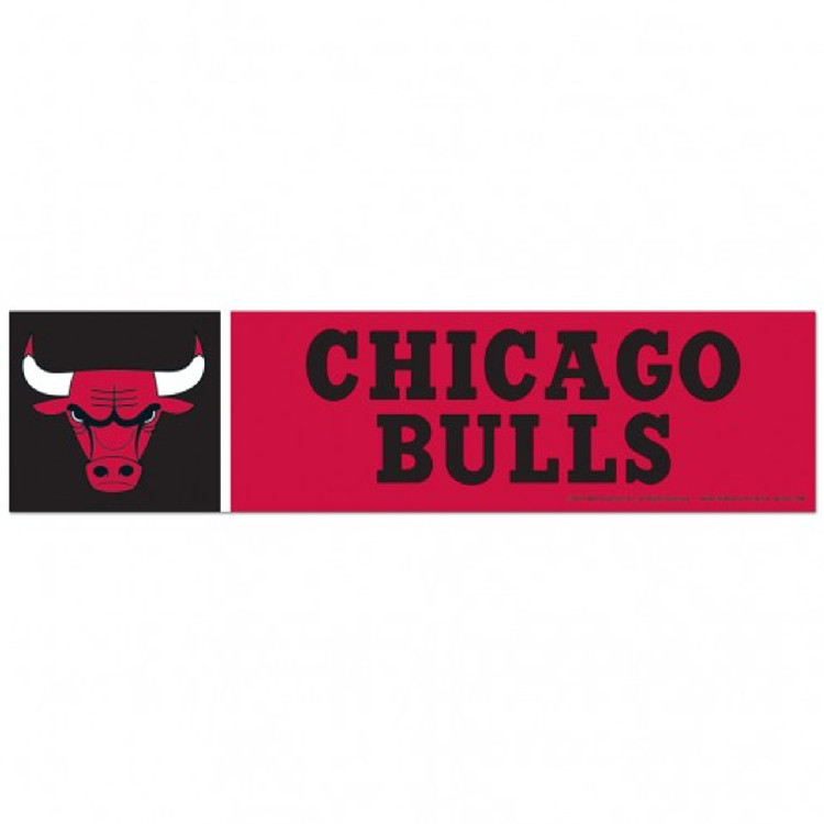 Chicago Bulls Bumper Sticker - WinCraft