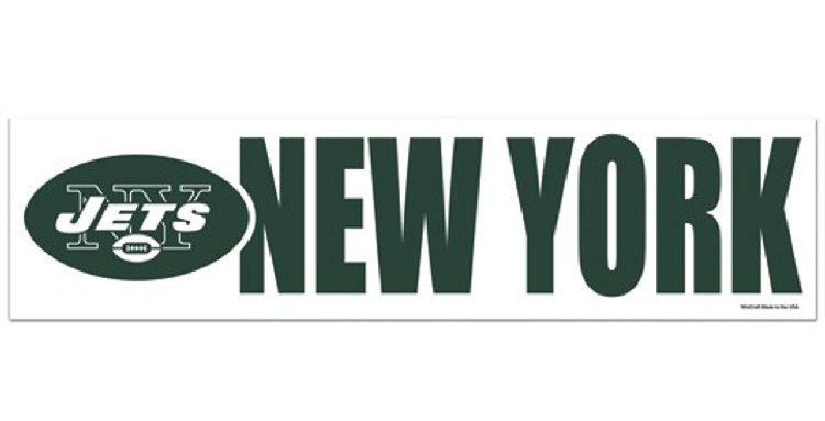 New York Jets Vinyl Sticker Decals