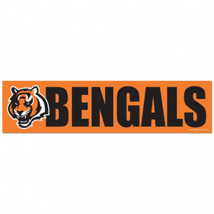 Cincinnati Bengals Bumper Sticker