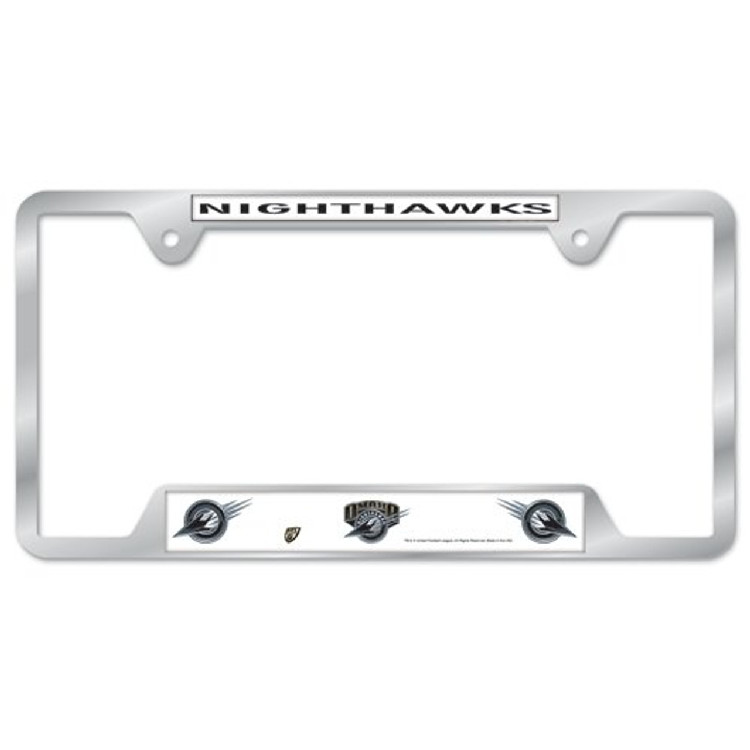 Omaha Nighthawks License Plate Frame Chrome CO