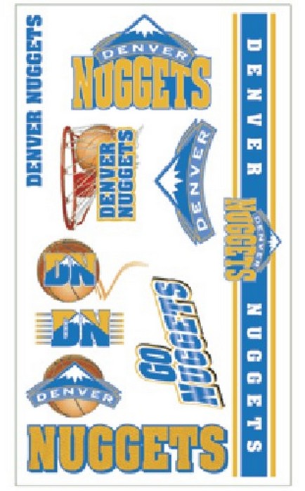 Denver Nuggets Temporary Tattoos