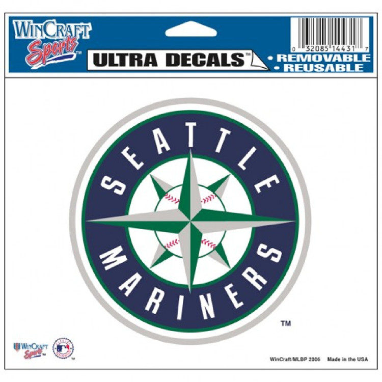 Seattle Mariners Decal 5x6 Color