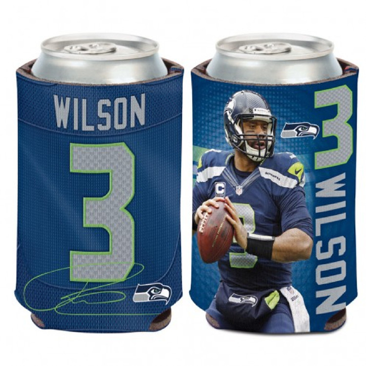 Seattle Seahawks Russell Wilson Can Cooler