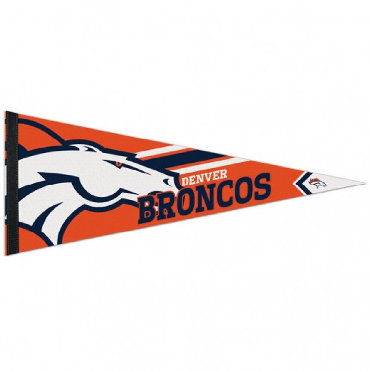 Denver Broncos Pennant 12x30 Premium Style