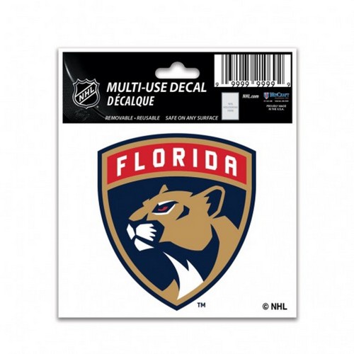 Wincraft Florida Panthers Decal 3x4 Multi Use Color