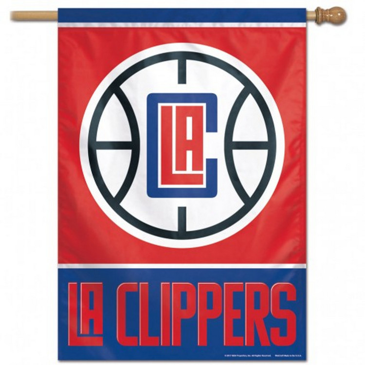 Los Angeles Clippers Banner 28x40 Vertical
