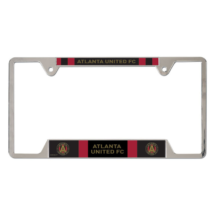 Atlanta United License Plate Frame Metal