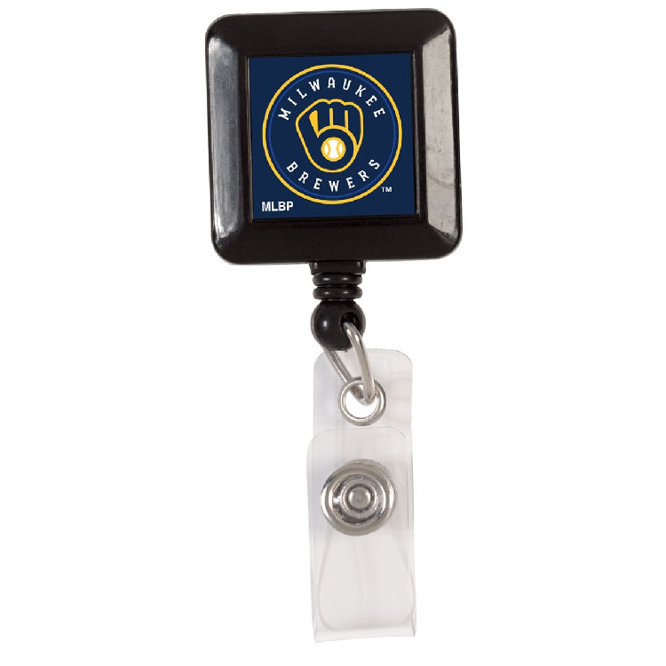 Milwaukee Brewers Badge Holder Retractable